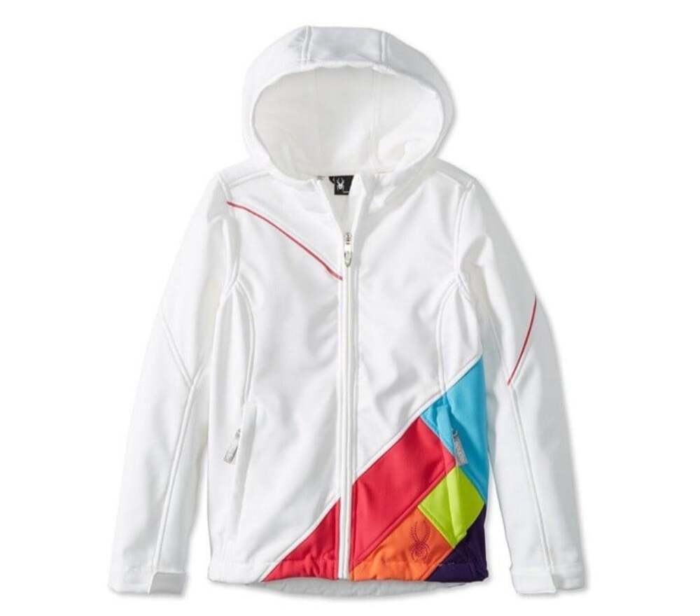 Spyder Girls Arc Soft Shell Jacket Sz XL Insulated Wind Resistant Ski Winter
